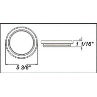 49-A-45GB        4.5in. ROUND GROMMET RING  