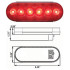 49-STL-12RB      RED 6in.OVAL 6 diodes fleet