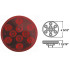 49-STL-43RB      RED  4in.  LED 10 DIODES   